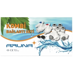 Aruna 10'lu Kombi Seti Nipelli Lüx Metal Tapalı