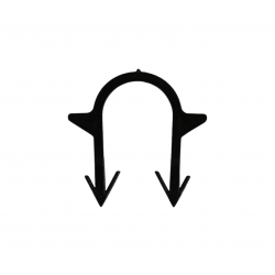 Aruna Boru Tutucu U Klips 