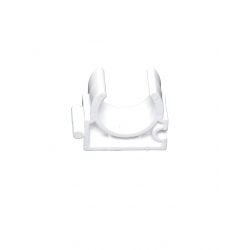 Aruna Beyaz Tekli Kelepçe Ø32 mm (Koli 250 ad.)